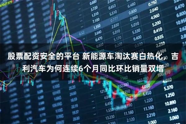 股票配资安全的平台 新能源车淘汰赛白热化，吉利汽车为何连续6个月同比环比销量双增