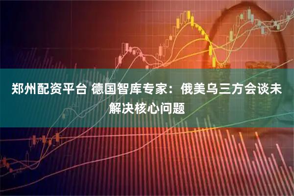 郑州配资平台 德国智库专家：俄美乌三方会谈未解决核心问题